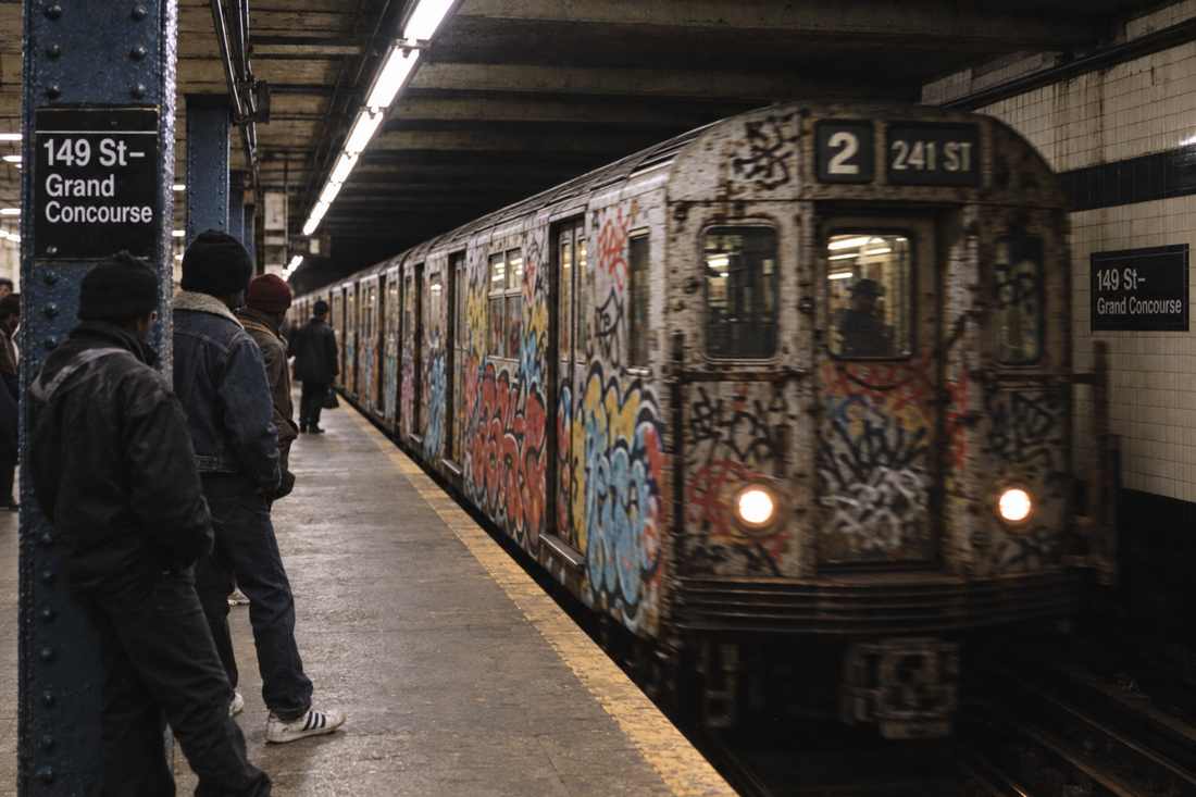 The Subway Era: When Trains Were Galleries