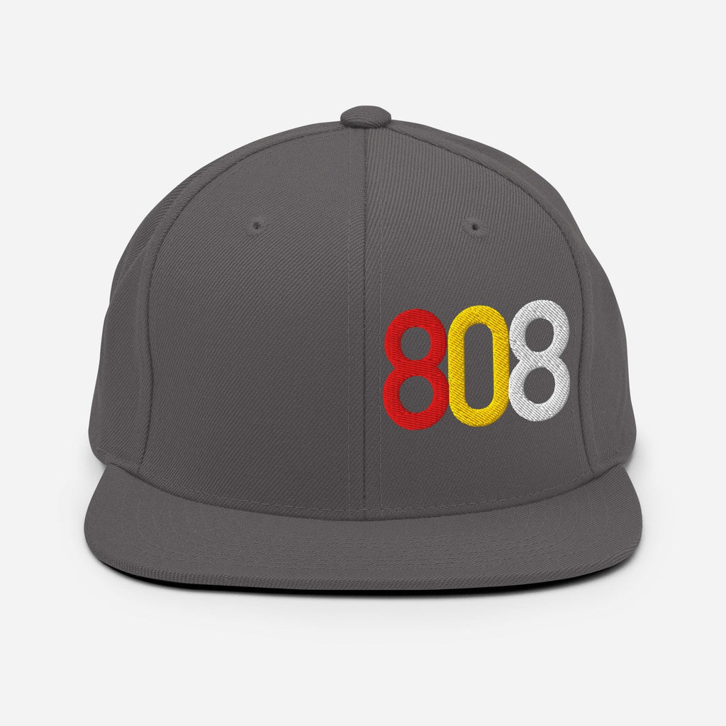 808 Drum Machine Snapback Hat | Embroidered Producer Cap | Gift for Beat Makers | Old School Hip Hop Streetwear | Music Studio Gift
