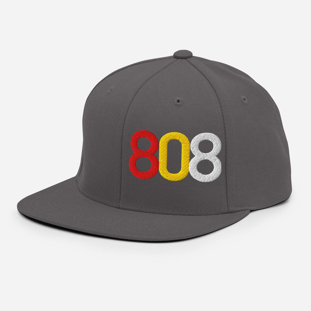808 Drum Machine Snapback Hat | Embroidered Producer Cap | Gift for Beat Makers | Old School Hip Hop Streetwear | Music Studio Gift