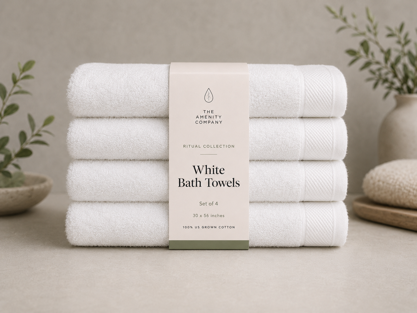 Ritual Collection Pureloft® Cotton Bath Towels